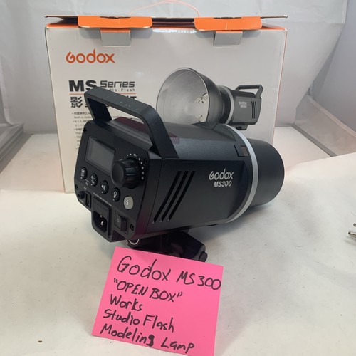 Godox ms300 open box works - godox,