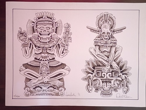 Tattoo studio flash sheets - studio,