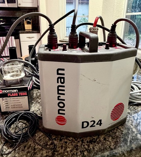 Norman d24 studio photoflash - d24,